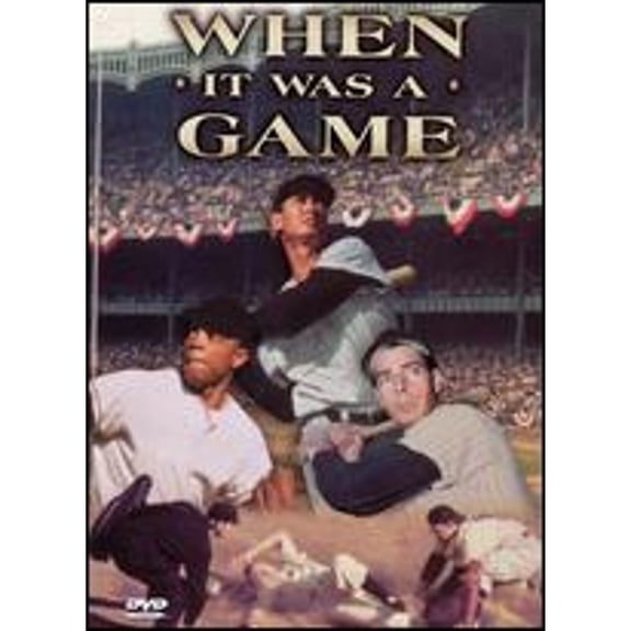 Pre-Owned When It Was a Game (DVD 0026359098628) directed by Steven Stern