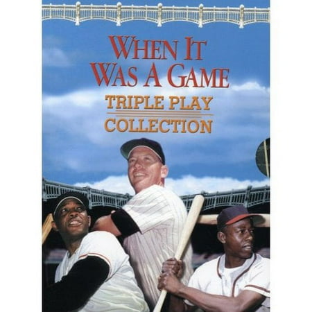 When It Was a Game - Triple Play Collection