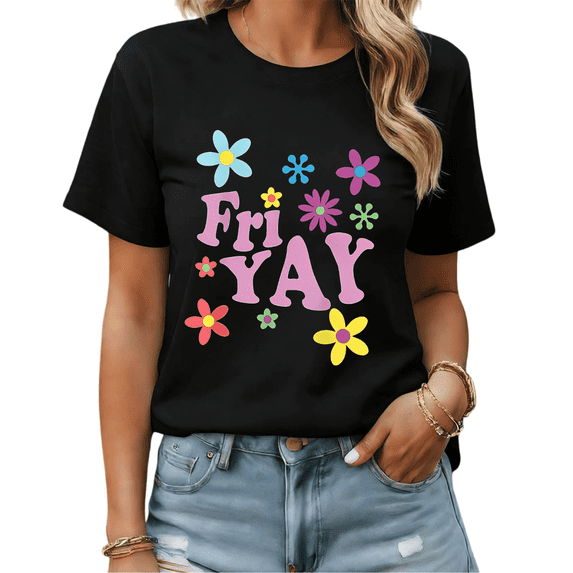 When Life Gets Sour Sweeten It With Kindness Lemon Graphic Tees Womans Tshirt Shirts Black White S-5XL Tops
