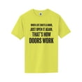 thumbnail image 1 of When Life Shuts A Door. . Open It Short Sleeve Neon Tee, 1 of 1