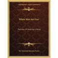 thumbnail image 1 of When Men Are Free : Premises Of American Liberty (Paperback), 1 of 1