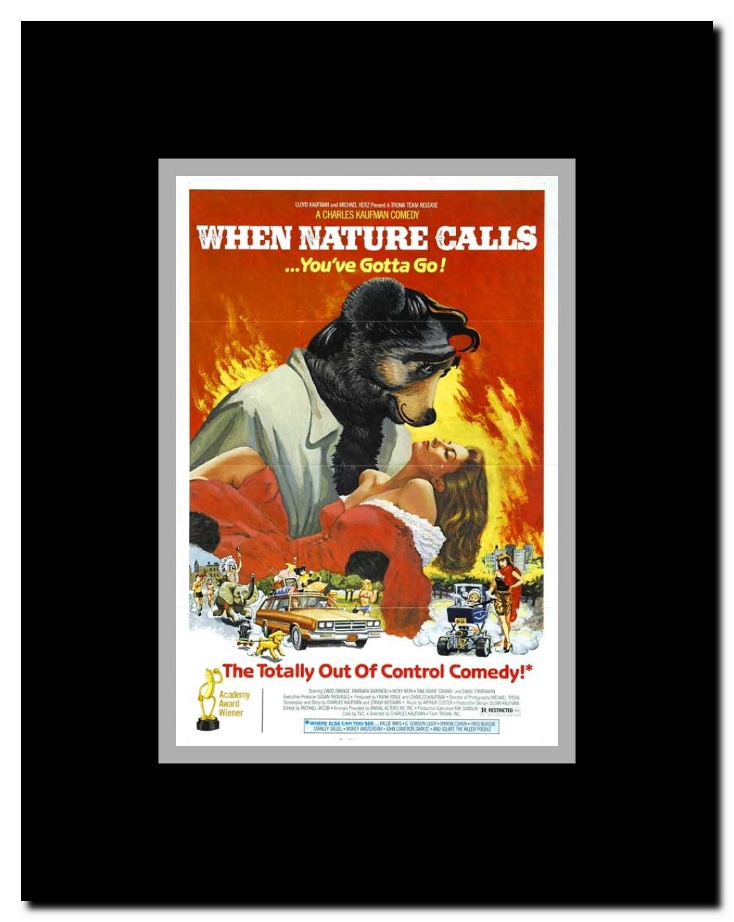 When Nature Calls Framed Movie Poster