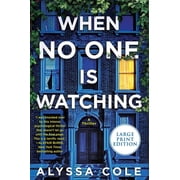 When No One Is Watching A Thriller, Paperback