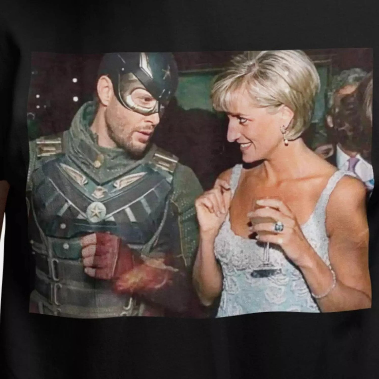 When Princess Di met Soldier Boy Unisex Jersey Short Sleeve Tee