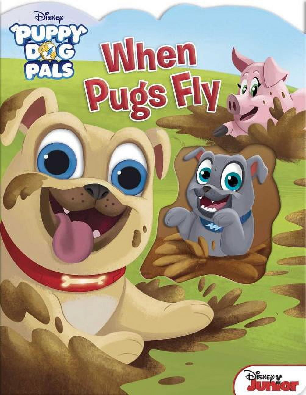 Paws-itively Alien! Puppy Dog Pals Push-Pull-Slide (Board Book