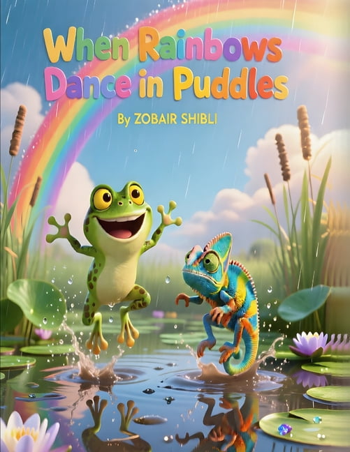 When Rainbows Dance in Puddles: A Heartwarming Picture Book About Friendship, Positivity, Emotional Resilience, and Rain, (Paperback)