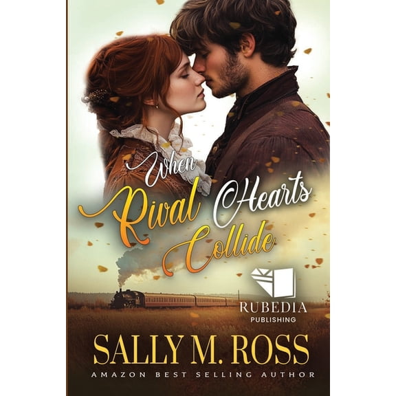 When Rival Hearts Collide: A Western Historical Romance Book, (Paperback)