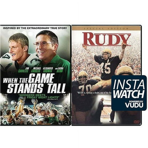When The Game Stands Tall / Rudy (Walmart Exclusive) (DVD + Digital HD)