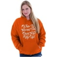 thumbnail image 1 of When The Leaves Fall Jesus Lifts Me Women Plus Size Graphic Pullover Hoodie Brisco Brands 3X, 1 of 3