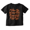 thumbnail image 1 of When The Leaves Fall Jesus Lifts Me Youth T Shirt Tee Girls Infant Toddler Brisco Brands 3T, 1 of 4