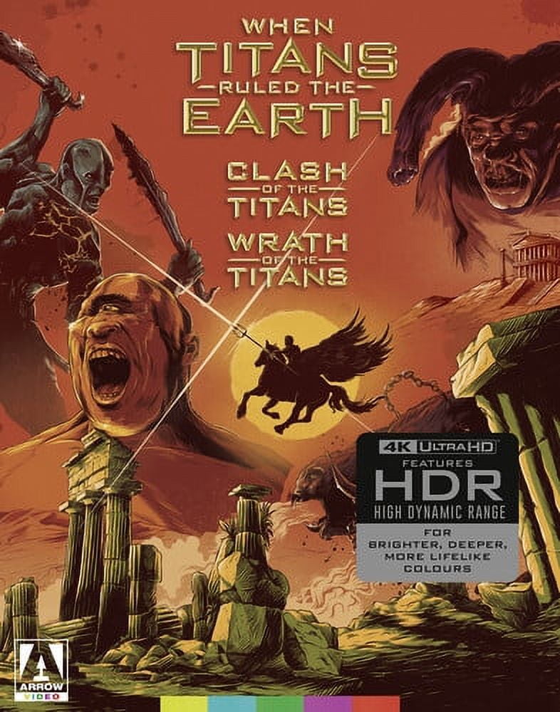 When Titans Ruled the Earth: Clash of the Titans / Wrath of the Titans (4K Ultra HD), Arrow Video, Action & Adventure