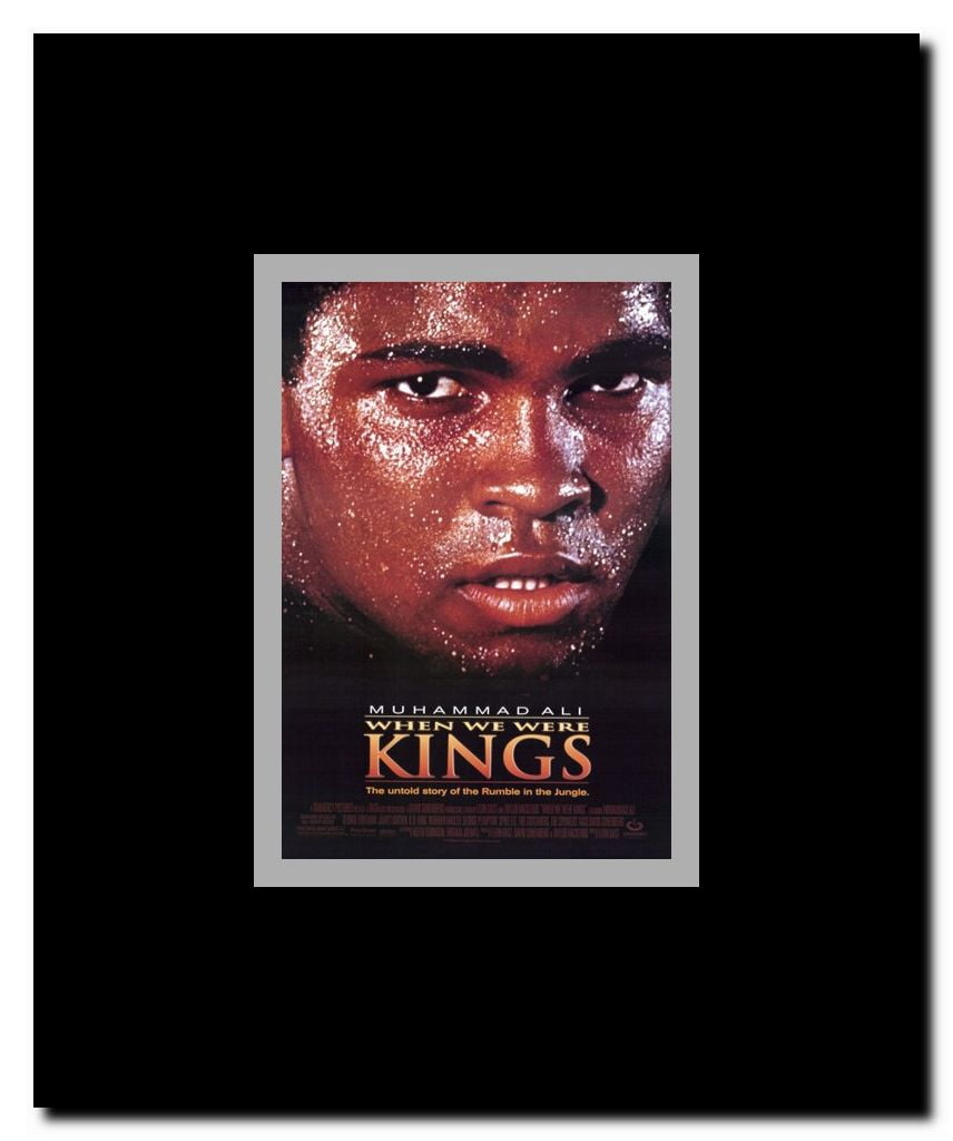 When We Were Kings Framed Movie Poster