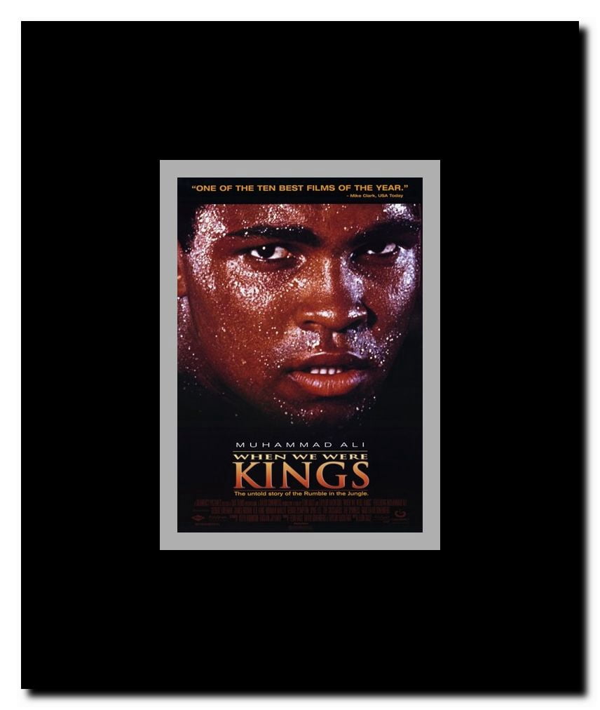 When We Were Kings Framed Movie Poster
