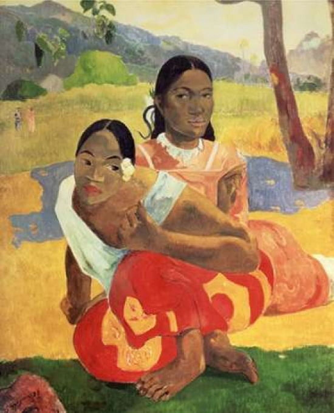 When Will You Marry Canvas Art - Paul Gauguin (24 x 30)