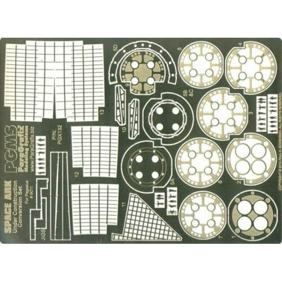 When Worlds Collide - Space Ark Under Construction Conversion Set - PGX132 ParaGrafix