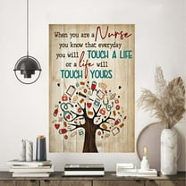 When You Are A Nurse Vertical Poster 11 x 17 Inch Poster