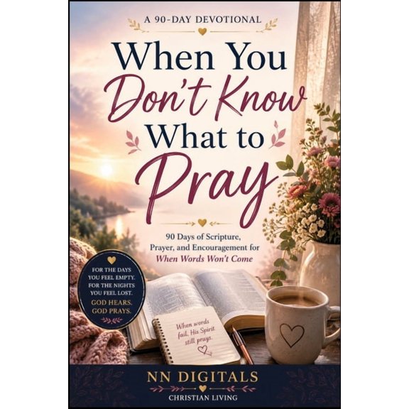 When You Don't Know What to Pray: 90 Days of Scripture, Prayer, and Encouragement for When Words Won't Come, (Paperback)