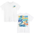 thumbnail image 1 of When You Go Through Deep Waters I Will Be With You Double Sided Shirt, Size S-3XL, 1 of 5