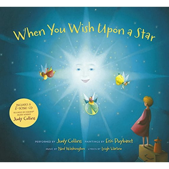 Pre-Owned When You Wish Upon a Star (Hardcover) by Judy Collins, Leigh Harline, Ned Washington