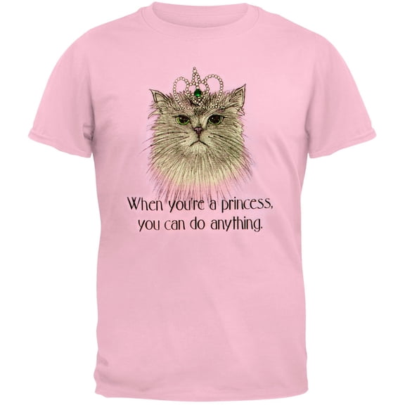 When You're A Princess Cat Adult T-Shirt - 2X-Large