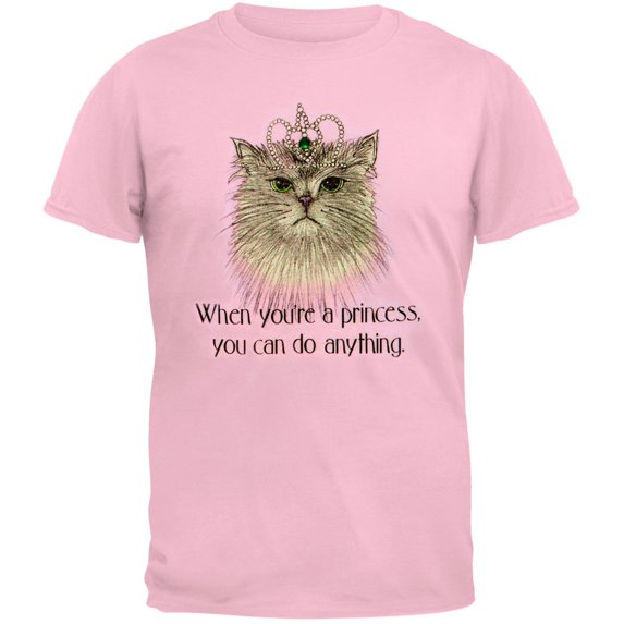When You're A Princess Cat Adult T-Shirt