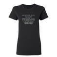 thumbnail image 1 of When You're Dead Difficult For Others Sarcastic Novelty Gift Idea Adult Humor Funny Women's Casual Tees, 1 of 3