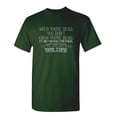 thumbnail image 1 of When You're Dead You Don't Know Its Only Difficult For Others Sad Graphic Tees For Men Humor Tshirt Sarcastic Novelty Funny T Shirt, 1 of 5