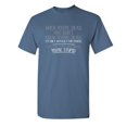 thumbnail image 1 of When You're Dead You Don't Know Its Only Difficult For Others Sad Graphic Tees For Men Humor Tshirt Sarcastic Novelty Funny T Shirt, 1 of 5