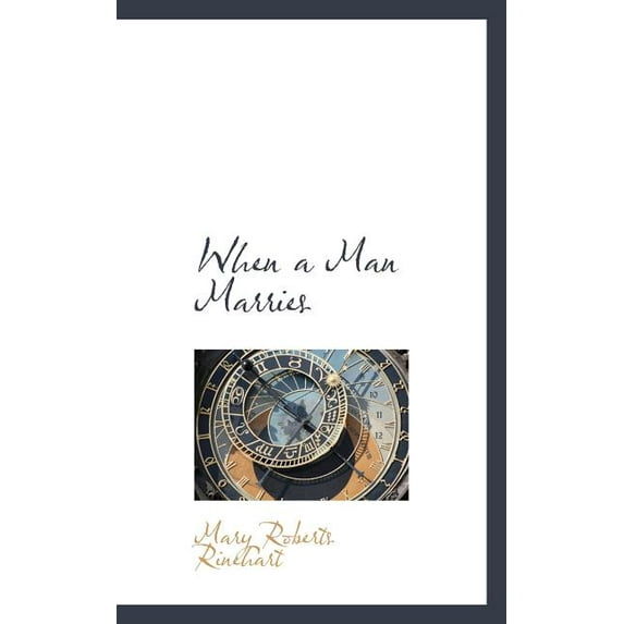 When a Man Marries (Paperback)