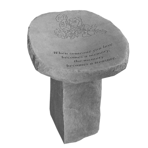 When someone you love… Memorial Garden Stone Décor