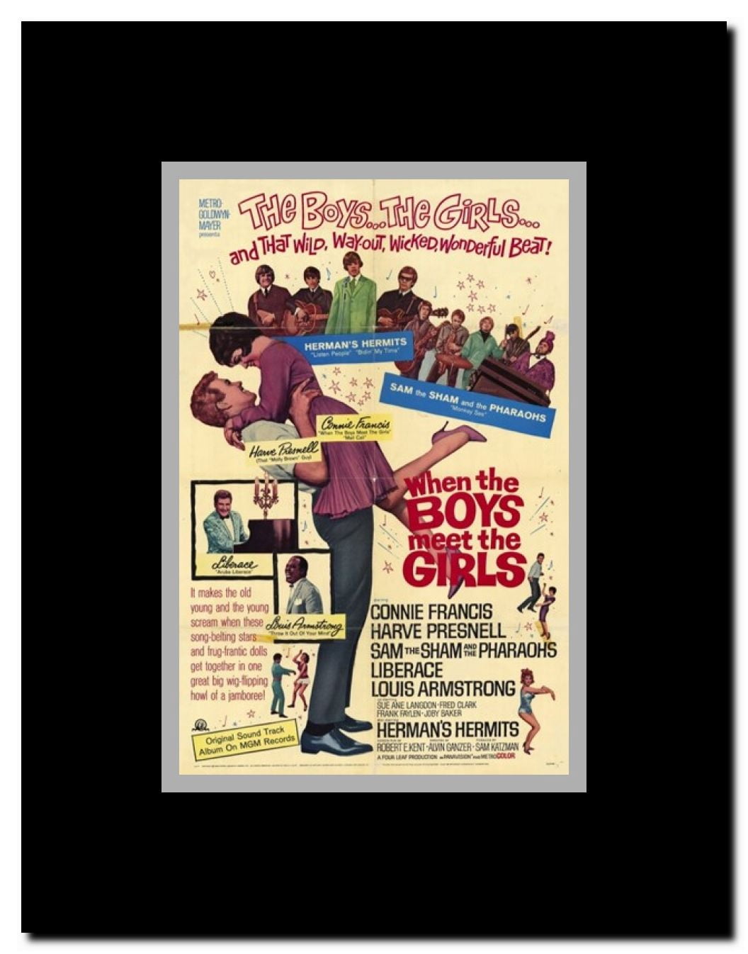When the Boys Meet the Girls Framed Movie Poster