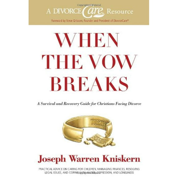 Pre-Owned When the Vow Breaks : A Survival and Recovery Guide for Christians Facing Divorce (Paperback) 9780805446531