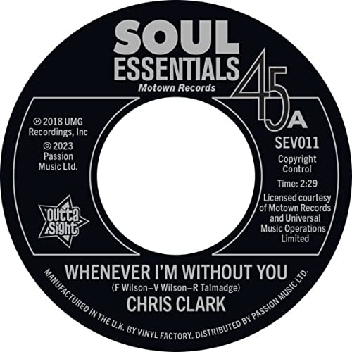 Whenever I'm Without You/All I Need Is You to Love Me (LP)