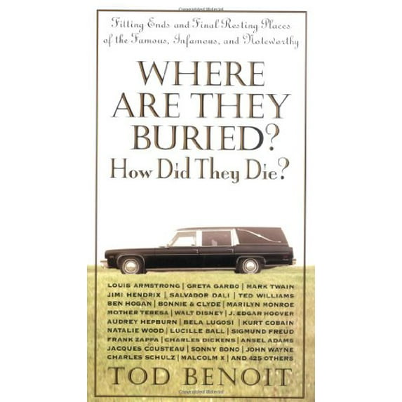 Pre-Owned Where are They Buried? How Did They Die?: Fitting Ends and Final Resting Places of the Famous, Infamous and Noteworthy Paperback