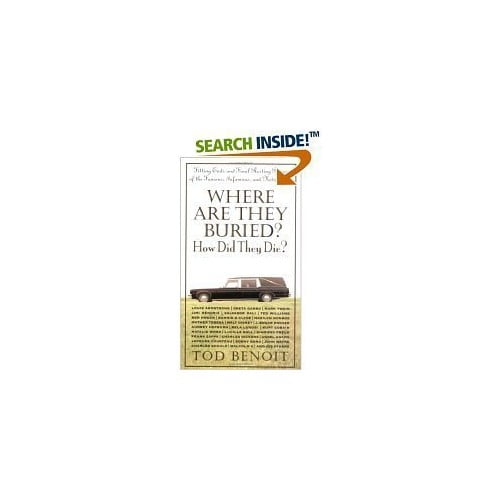 Pre-Owned Where Are They Buried? How Did They Die? Paperback