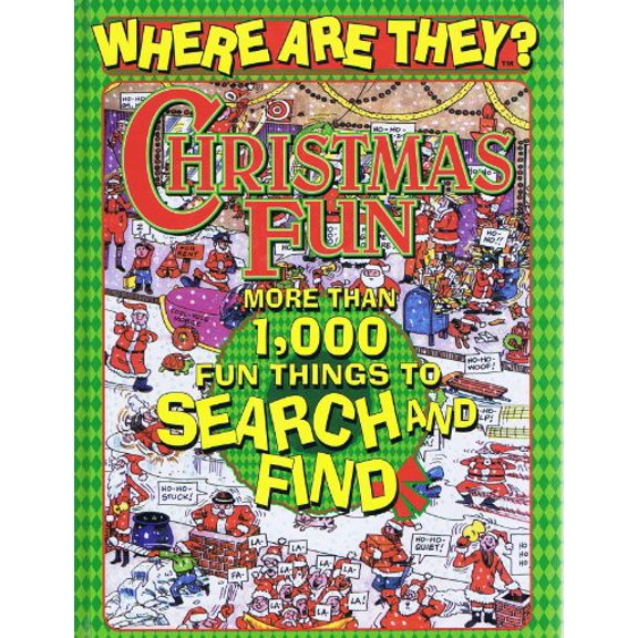 Pre-Owned Where Are They? Christmas Fun - More Than 1000 Fun things to Search and Find