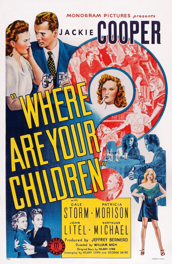 Where Are Your Children U Canvas Art - (11 x 17)
