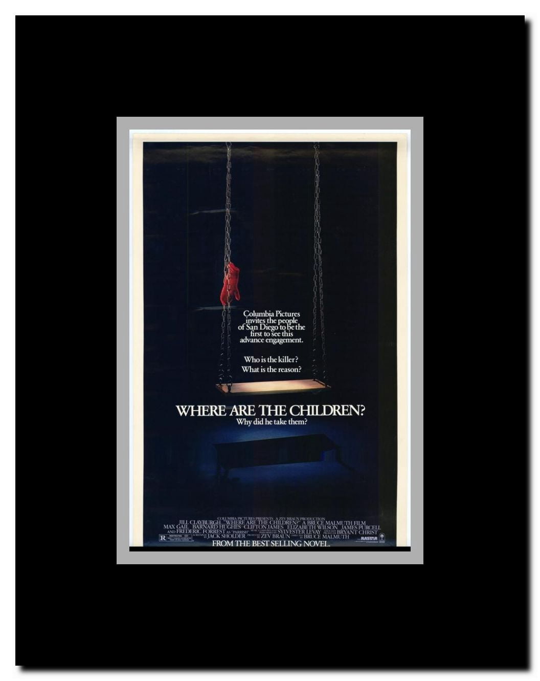 Where Are the Children Framed Movie Poster