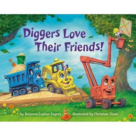 Where Do...Series Diggers Love Their Friends!, (Board Book)