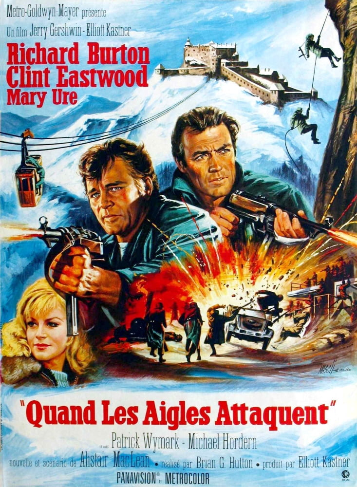 Where Eagles Dare Canvas Art - (11 x 17)