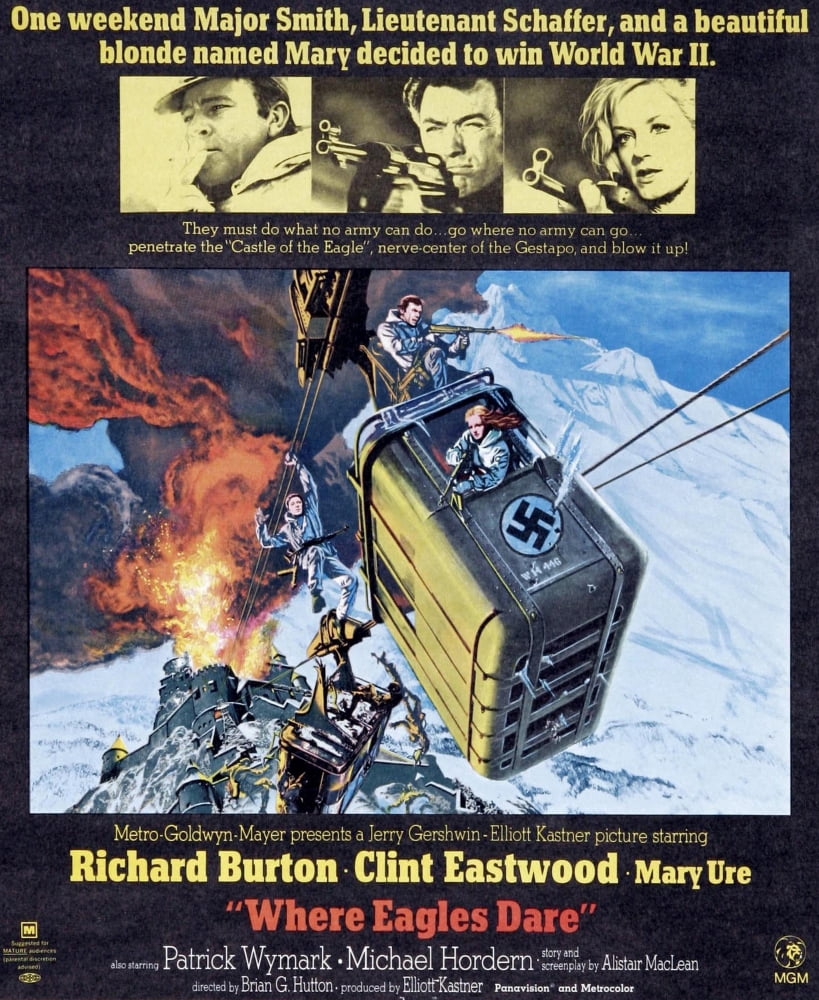 Where Eagles Dare Canvas Art - (24 x 36)