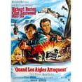 thumbnail image 1 of Where Eagles Dare From Left Mary Ure Richard Burton Clint Eastwood 1968 Movie Poster Masterprint (11 x 17), 1 of 1