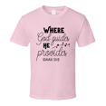 thumbnail image 1 of Where God Guides He Provides Isiah 58:11 Tee Novelty Christian Motivational T Shirt, 1 of 1