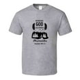 thumbnail image 1 of Where God Guides He Provides Tee Novelty Christian Faith T Shirt, 1 of 1