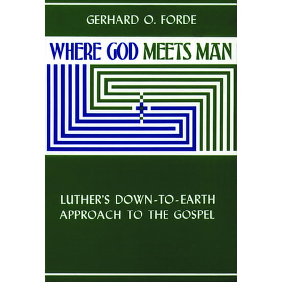 Pre-Owned Where God Meets Man (Paperback) 0806612355 9780806612355