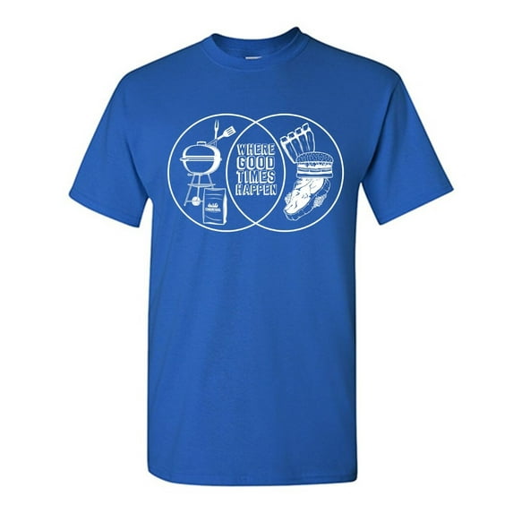 Where Good Times Sarcastic Humor Graphic Novelty Funny Tall T Shirt