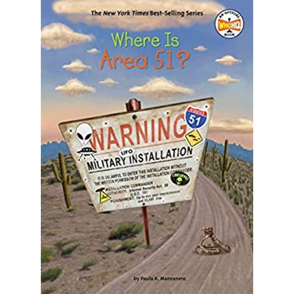 Pre-Owned Where Is Area 51? (Library Binding) 152478642X 9781524786427