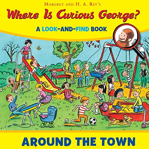 Pre-Owned Where Is Curious George? Around the Town: A Look-And-Find Book (Hardcover) 054438072X 9780544380721