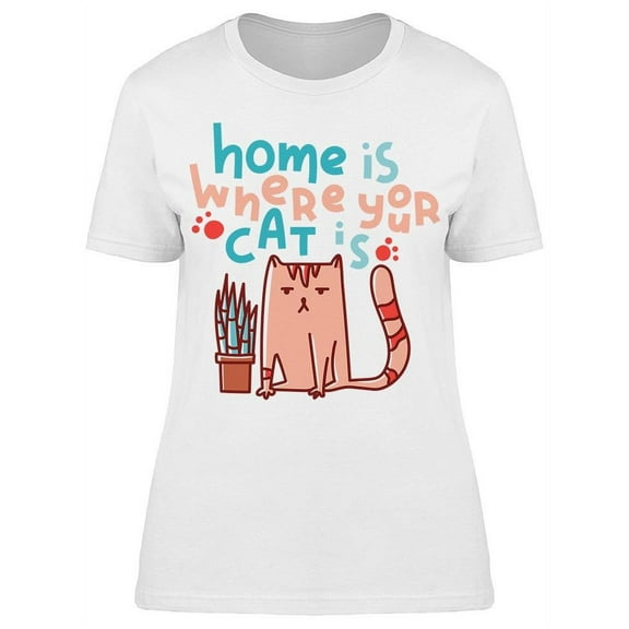 Where Is My Cat? T-Shirt Women -Image by Shutterstock, Female x-Large