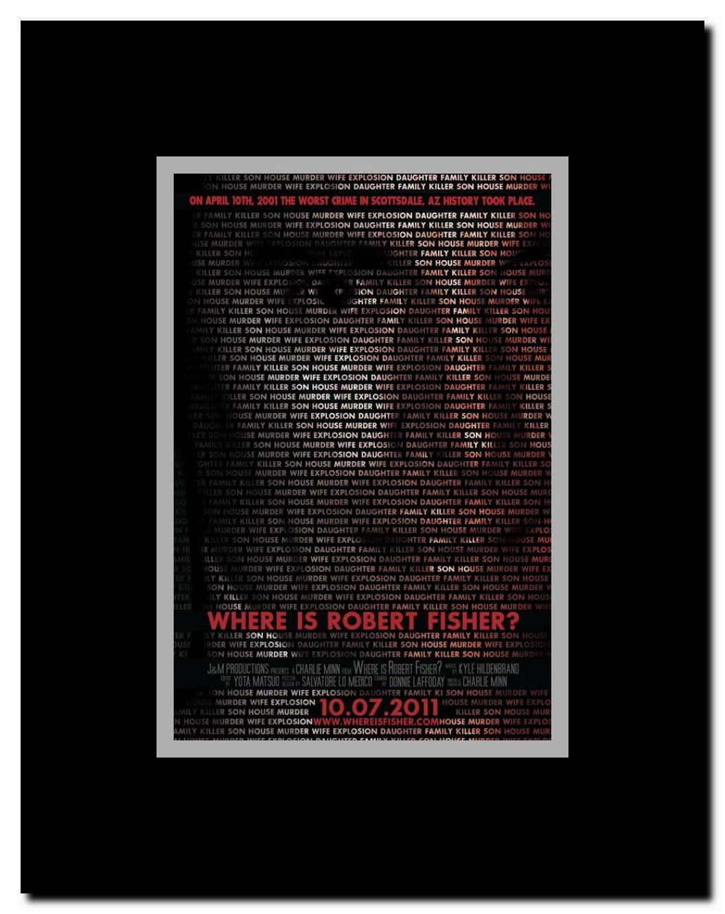 Where Is Robert Fisher? Framed Movie Poster